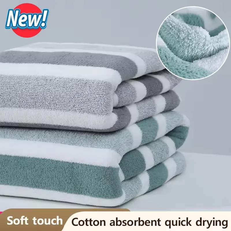 2026 New 1 Pc Striped Face Tow - Home Textiles Face Towel 评论和价格