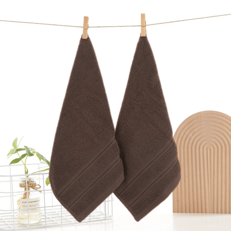 Square Hand Towel 100% Cotton  - Home Textiles Face Towel 评论和价格